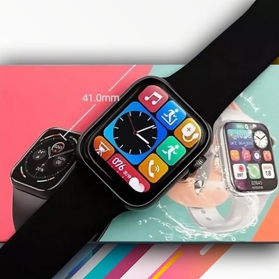 Умные часы SmartWatch M7 mini 41мм, Black - фото 15915