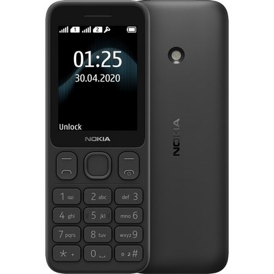 Мобильный телефон NOKIA 125 TA-1253 DS, Black - фото 18205