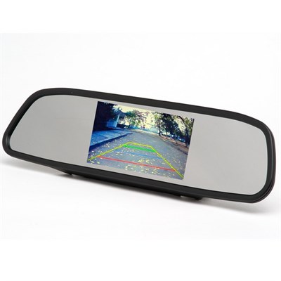 Зеркало заднего вида с монитором 4,3" для камеры з/х - фото 8178