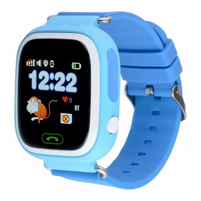 Умные часы Smart Baby Watch Q90 Blue - фото 11316