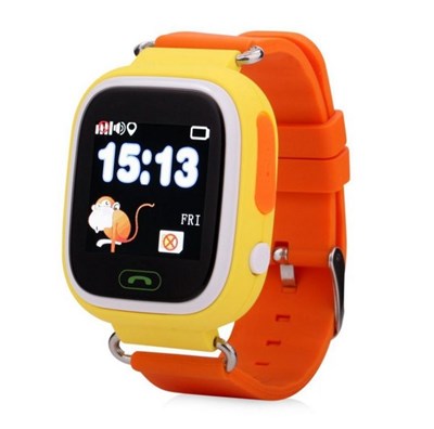 Умные часы Smart Baby Watch Q90 Yellow - фото 11319