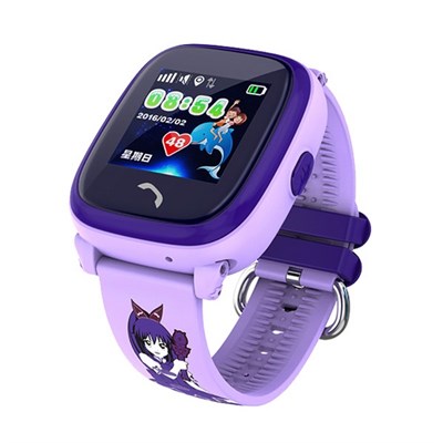 Умные часы Smart Baby Watch DF25G GPS+ Purple - фото 13087