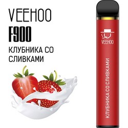 Электронный персональный испаритель VEEHOO F900 Клубника со Сливками