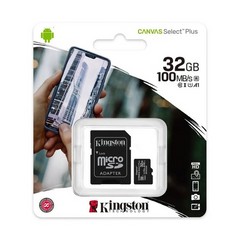 MicroSD Kingston Canvas Select Plus 32 ГБ (SDCS2/32GB)