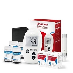 Глюкометр Sinocare Safe-Accu (100 тестов)