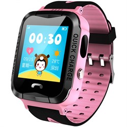 Умные часы Smart Baby Watch V6G Pink IP67