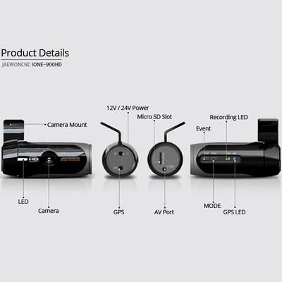 Видеорегистратор IROAD IONE-900HD - фото 4723