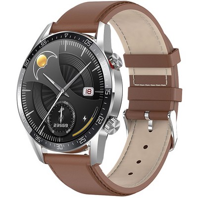 Умные часы SmartWatch SK7 PRO, Silver-Кожа - фото 16128