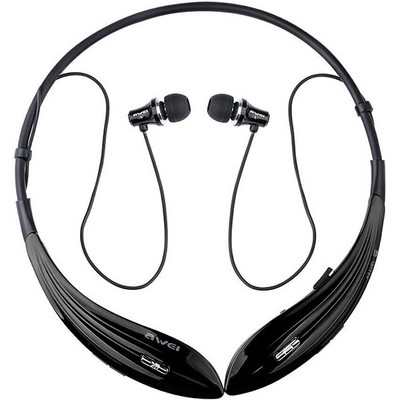Наушники беспроводные Awei A810BL Born for Sport, Черные - фото 16637