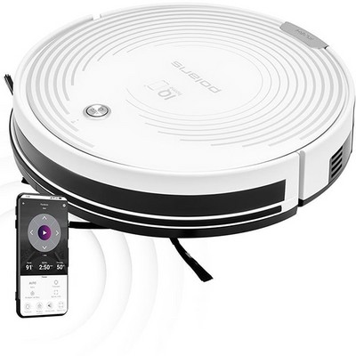 Робот пылесос Polaris PVCR 0833 Wi-Fi IQ Home, белый - фото 16698