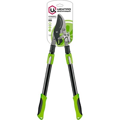 Сучкорез Центроинструмент 0207, черный/зеленый - фото 17329