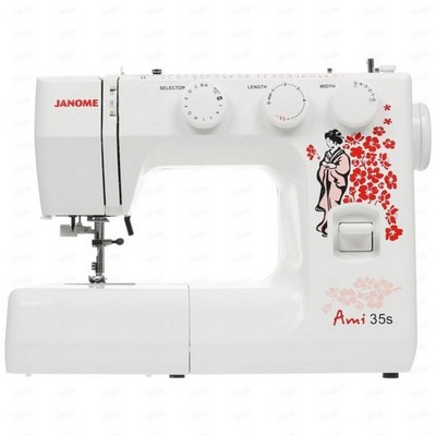 Швейная машина бытовая Janome Ami 35S, белый - фото 17871