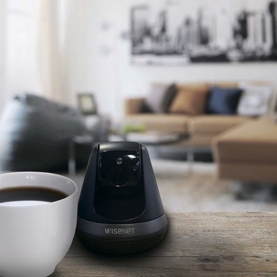 Видеоняня Wisenet SmartCam SNH-V6410PN, черный - фото 20343