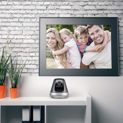 Видеоняня Wisenet SmartCam SNH-V6410PN, черный - фото 20345