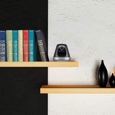 Видеоняня Wisenet SmartCam SNH-V6410PN, черный - фото 20346