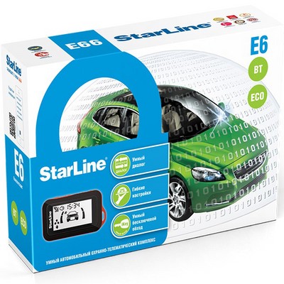 Автосигнализация StarLine E6 BT ECO - фото 20614