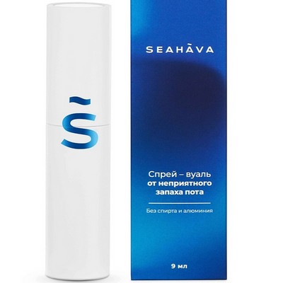 Дезодорант без алюминия и парабенов "Спрей-вуаль от неприятного запаха пота" - Seahava - фото 20564