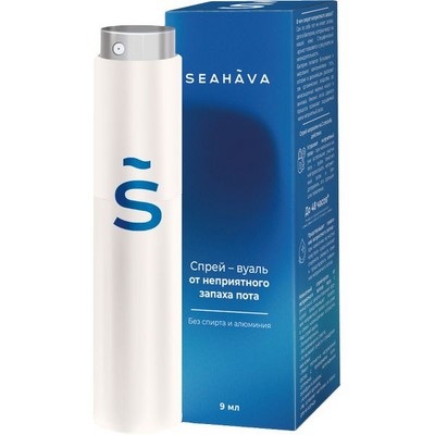 Дезодорант без алюминия и парабенов "Спрей-вуаль от неприятного запаха пота" - Seahava - фото 20563