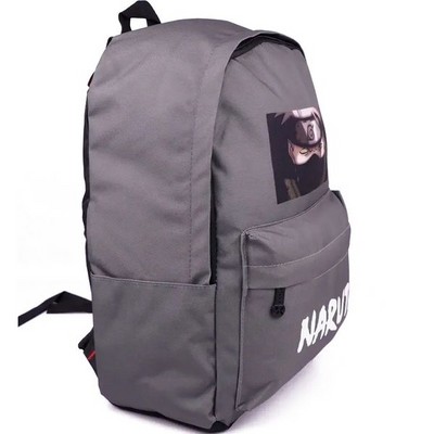 Рюкзак школьный подростковый NARUTO, серый - фото 20684
