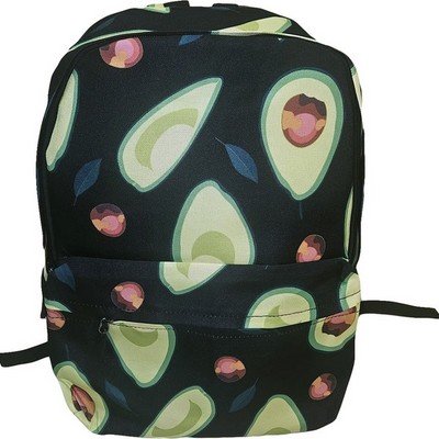 Рюкзак школьный подростковый АВАКАДО, черный - фото 20692