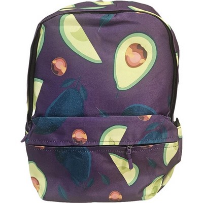 Рюкзак школьный подростковый АВАКАДО, фиолетовый - фото 20694