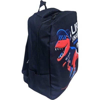 Рюкзак школьный подростковый DINO LIFE SKATE, черный - фото 20698