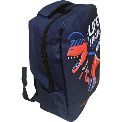 Рюкзак школьный подростковый DINO LIFE SKATE, синий - фото 20704