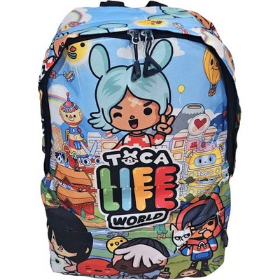 Рюкзак школьный подростковый TOCA LIFE, синий - фото 20713
