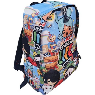 Рюкзак школьный подростковый TOCA LIFE, синий - фото 20714