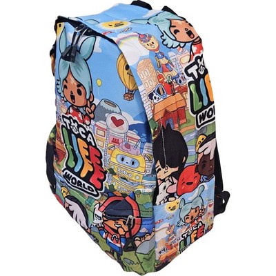 Рюкзак школьный подростковый TOCA LIFE, синий - фото 20765