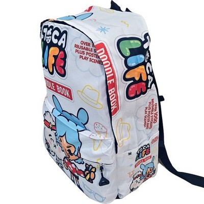Рюкзак школьный подростковый TOCA LIFE, белый - фото 20717