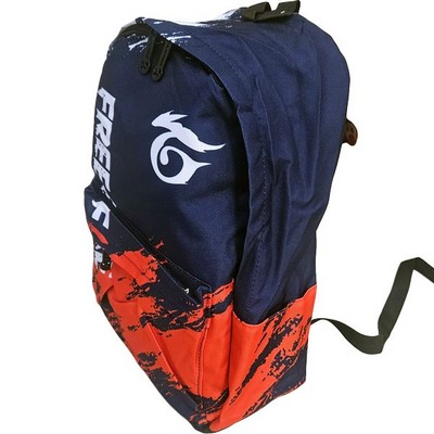 Рюкзак школьный подростковый FREE FIRE, синий - фото 20726