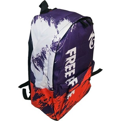 Рюкзак школьный подростковый FREE FIRE, фиолетовый - фото 20729