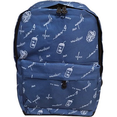 Рюкзак школьный подростковый RELAX, синий - фото 20738