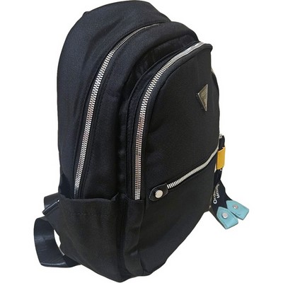 Рюкзак-сумка женская в брендовом стиле #895, черная - фото 20814