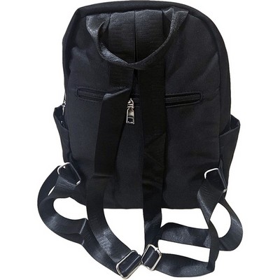 Рюкзак-сумка женская в брендовом стиле #895, черная - фото 20817