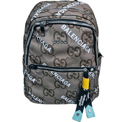 Рюкзак-сумка женская в брендовом стиле #895, светло-коричневый - фото 20832