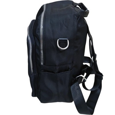 Рюкзак-сумка женская в брендовом стиле #681-5, черная - фото 20843