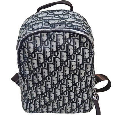 Рюкзак-сумка женская в брендовом стиле #A41, черная - фото 20854