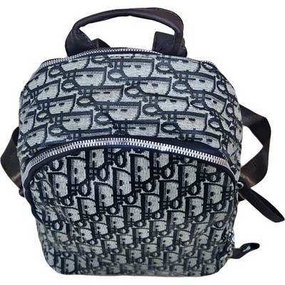 Рюкзак-сумка женская в брендовом стиле #A41, черная - фото 20859