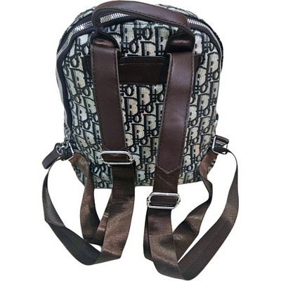 Рюкзак-сумка женская в брендовом стиле #A41, черная - фото 20860