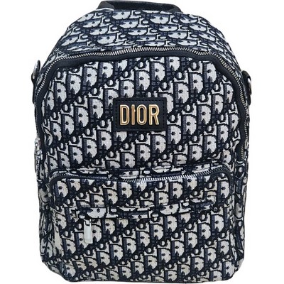 Рюкзак-сумка женская в брендовом стиле #969-3, черная - фото 20861