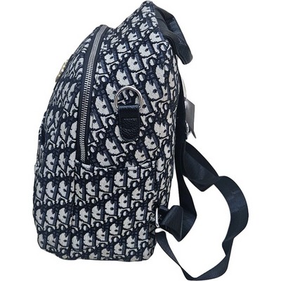 Рюкзак-сумка женская в брендовом стиле #969-4, черная - фото 20871