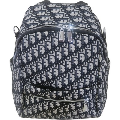 Рюкзак-сумка женская в брендовом стиле #962-4, черная - фото 20892