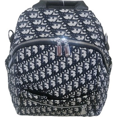 Рюкзак-сумка женская в брендовом стиле #962-4, черная - фото 20901