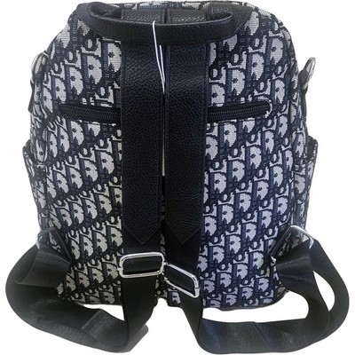 Рюкзак-сумка женская в брендовом стиле #962-4, черная - фото 20902