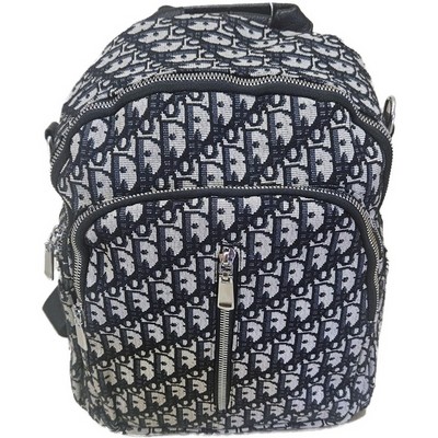 Рюкзак-сумка женская в брендовом стиле #962-1, черная - фото 20903