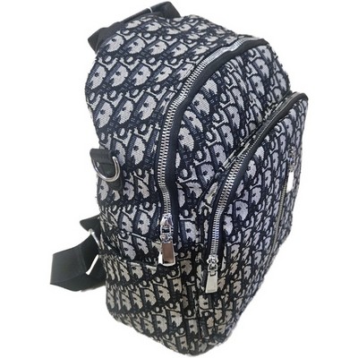 Рюкзак-сумка женская в брендовом стиле #962-1, черная - фото 20904