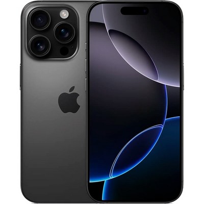 Смартфон Apple iPhone 16 Pro 512GB Black Titanium (Чёрный титан) - фото 21280