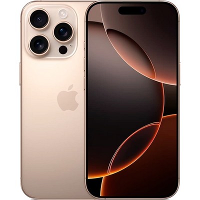 Смартфон Apple iPhone 16 Pro 512GB Desert Titanium (Пустынный титан) - фото 21288